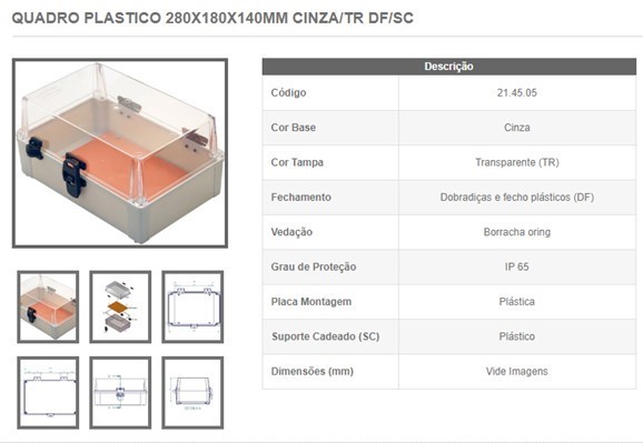 CAIXA RENGLAN IP66 214505
